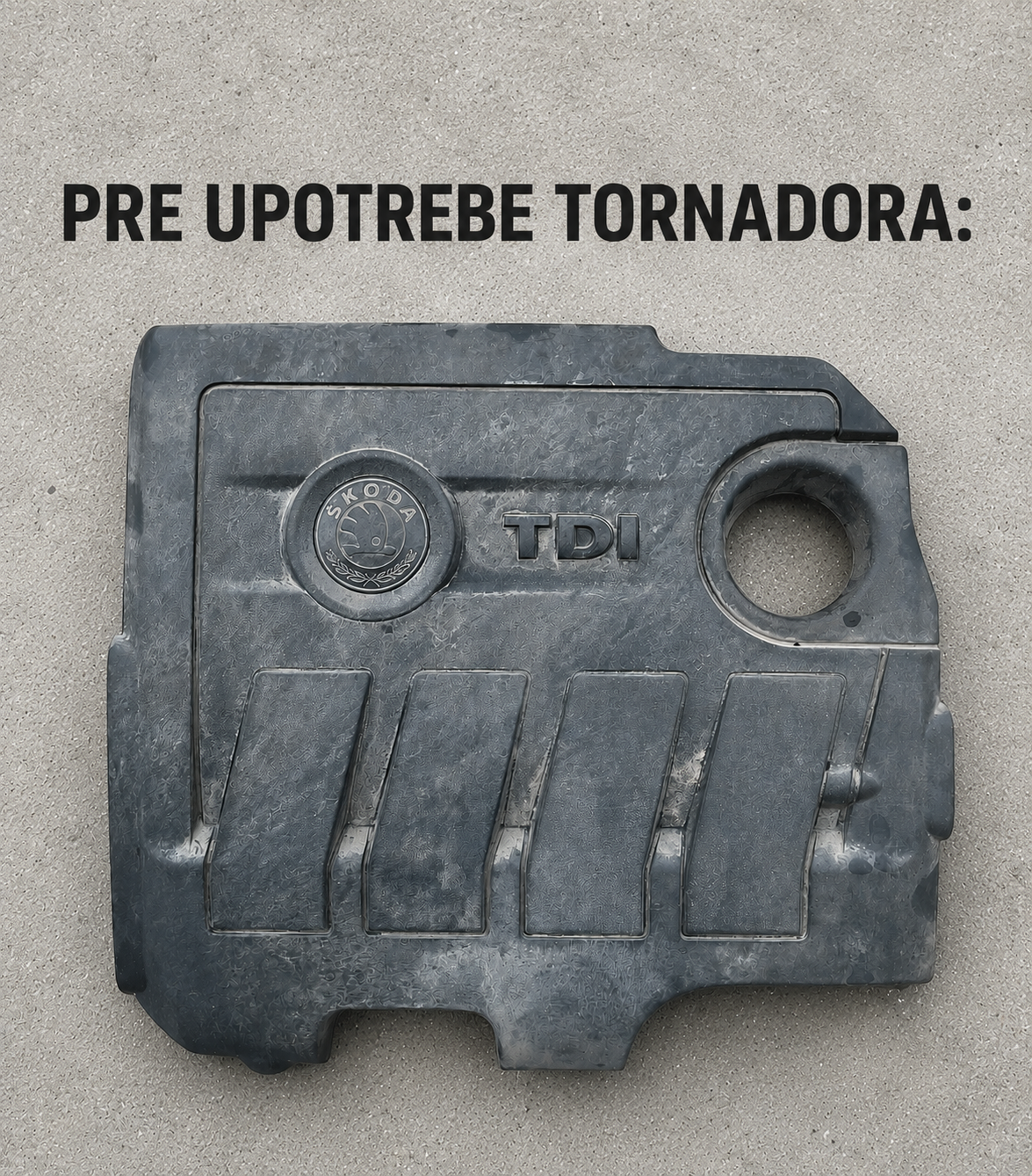 Tornador pneumatski pistolj sa rezervoarom od 1L