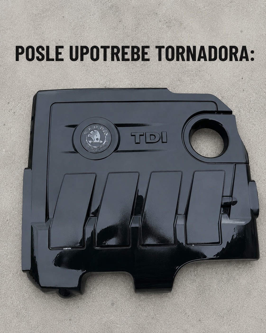 Tornador pneumatski pistolj sa rezervoarom od 1L